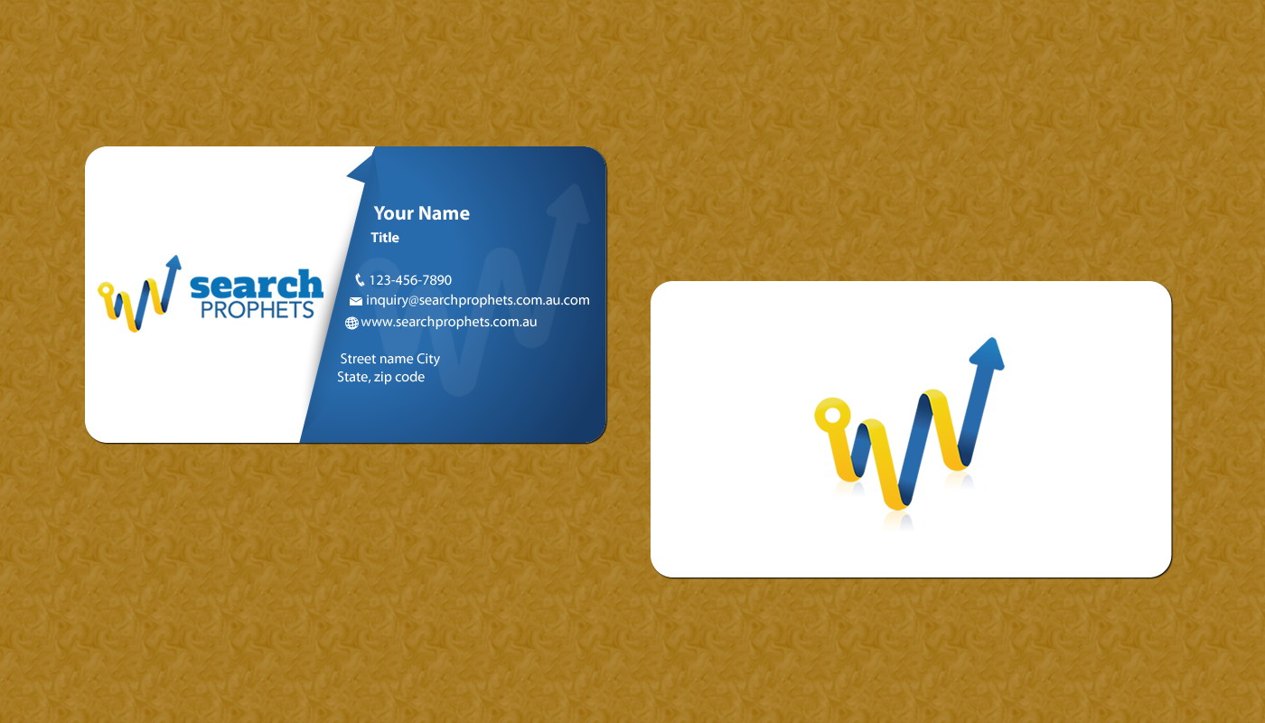 Business Card Design by Sbss for Search Prophets | Design #979325