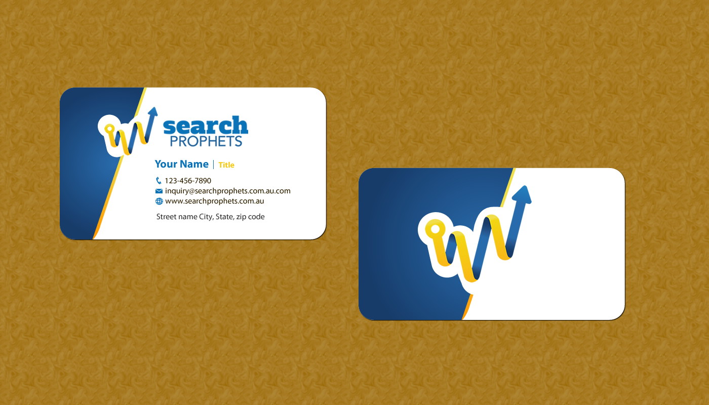 Business Card Design by Sbss for Search Prophets | Design #979326