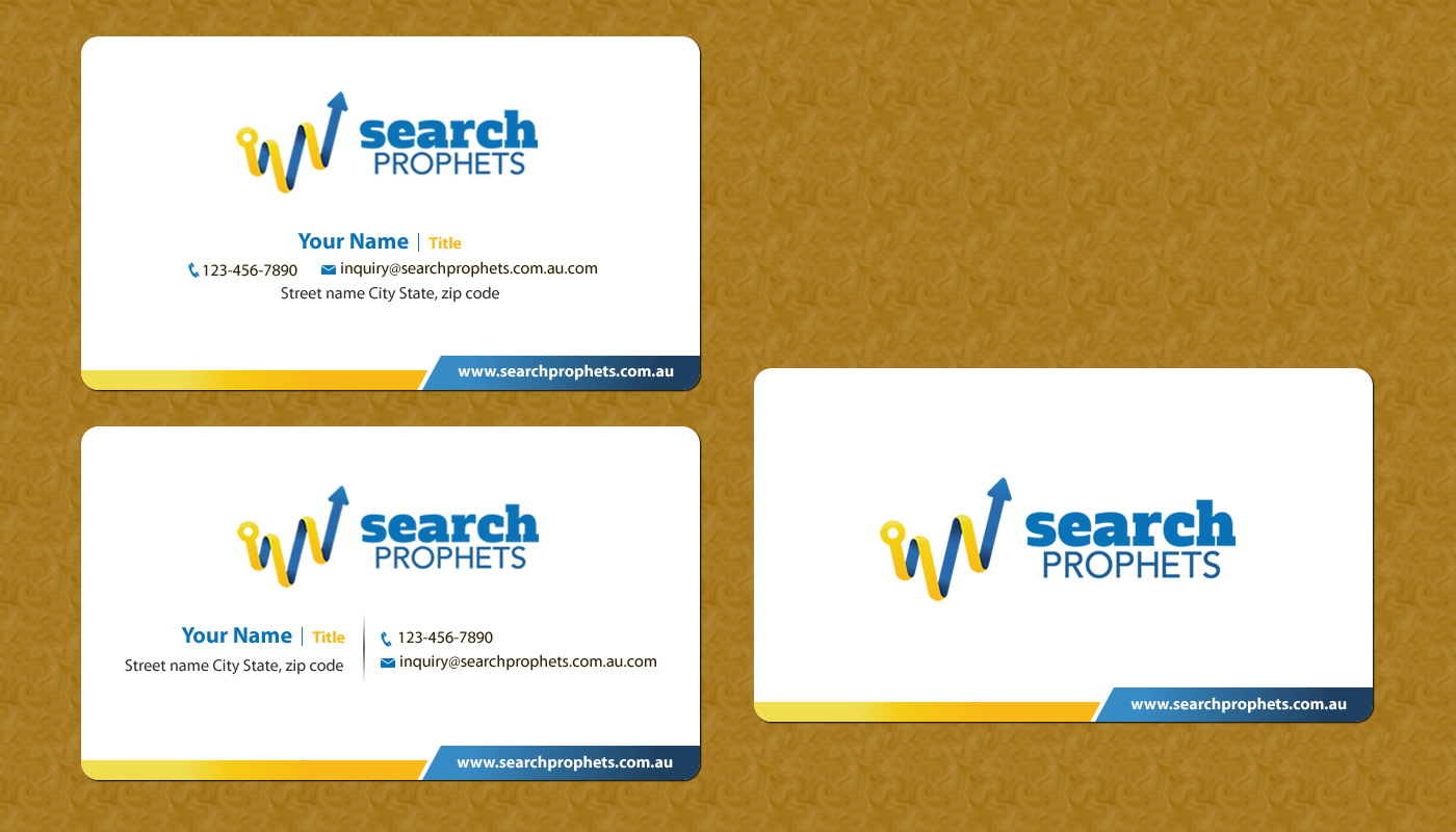 Diseño de Tarjeta de Presentación por Sbss para Search Prophets | Diseño #979327
