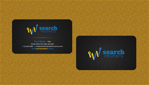 Business Card Design by Sbss for Search Prophets | Design: #979330