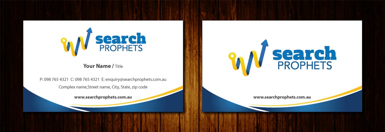 Diseño de Tarjeta de Presentación por Sbss para Search Prophets | Diseño #979332