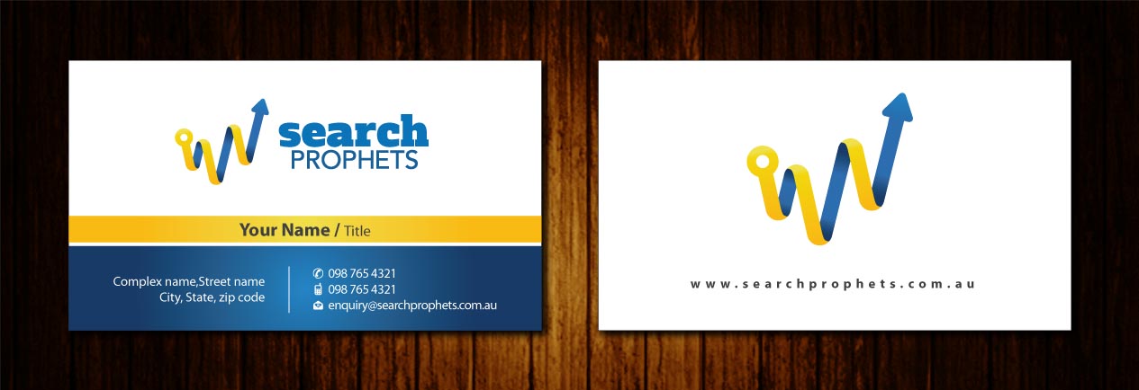 Business Card Design by Sbss for Search Prophets | Design #979340