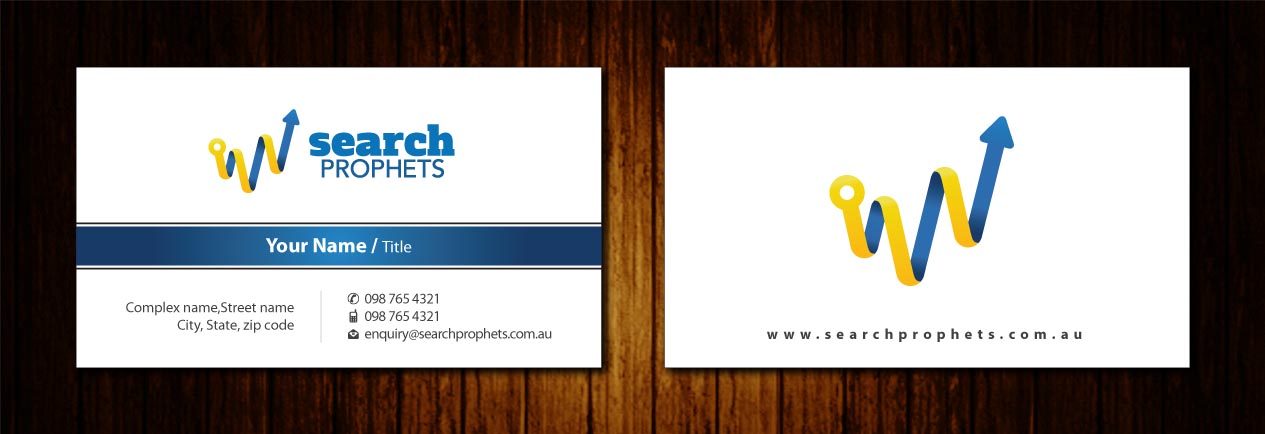 Business Card Design by Sbss for Search Prophets | Design #979343