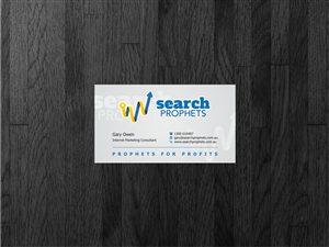 Business Card Design by Atvento Graphics for Search Prophets | Design: #988231