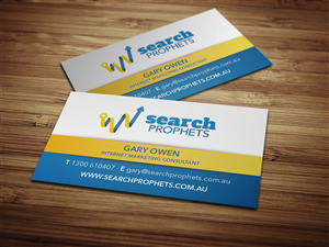 Business Card Design by BF for Search Prophets | Design: #978857