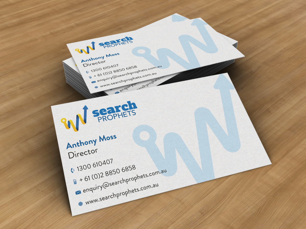 Business Card Design by HYPdesign for Search Prophets | Design #976943
