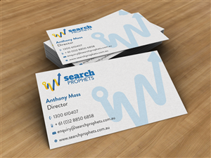 Business Card Design by HYPdesign for Search Prophets | Design: #976943