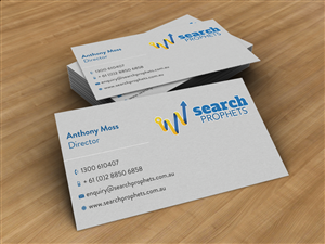 Business Card Design by HYPdesign for Search Prophets | Design: #976945