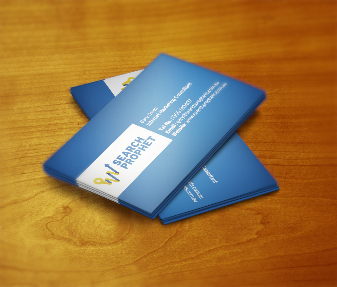 Design de Carte de Visite par Alexis pour Search Prophets | Design #983377