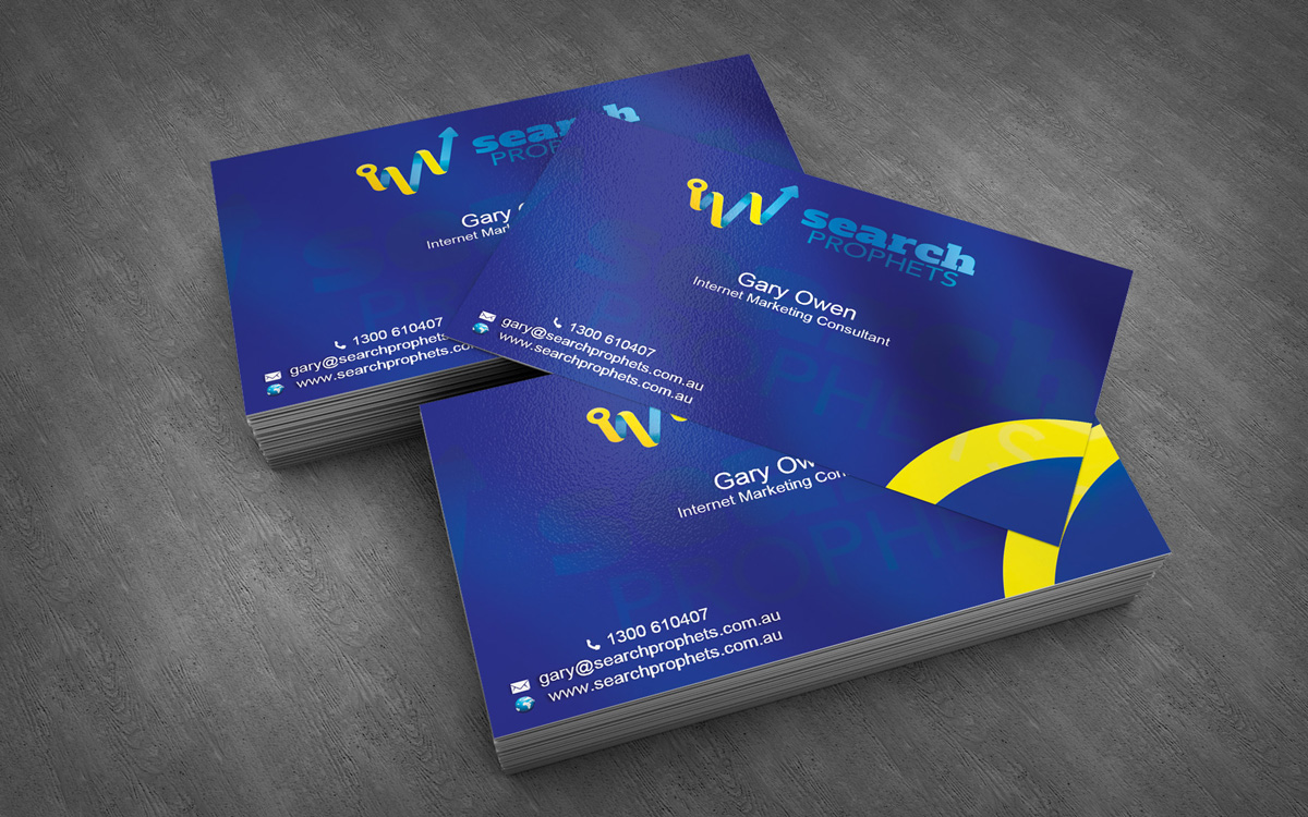 Business Card Design by ICMDesigned for Search Prophets | Design #980124