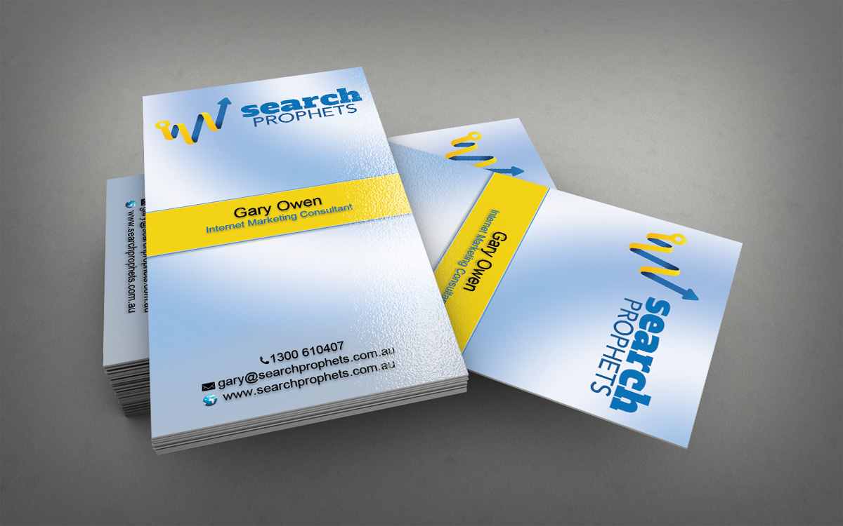 Business Card Design by ICMDesigned for Search Prophets | Design #980127