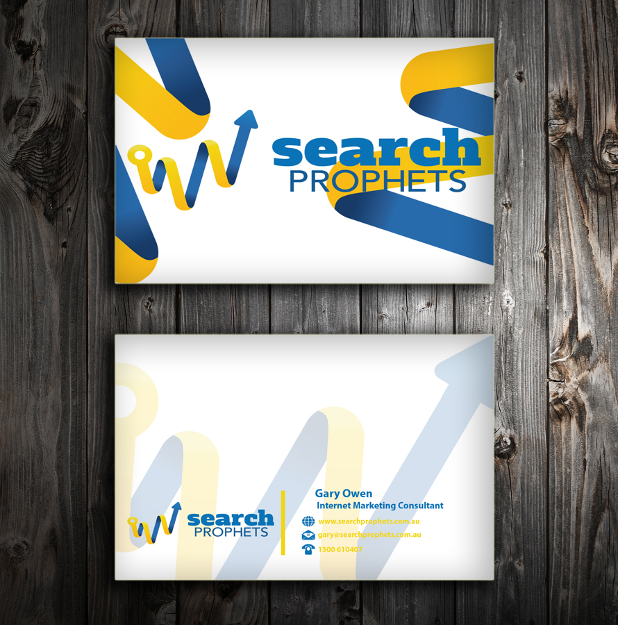 Business Card Design by SmartStyle for Search Prophets | Design #979506