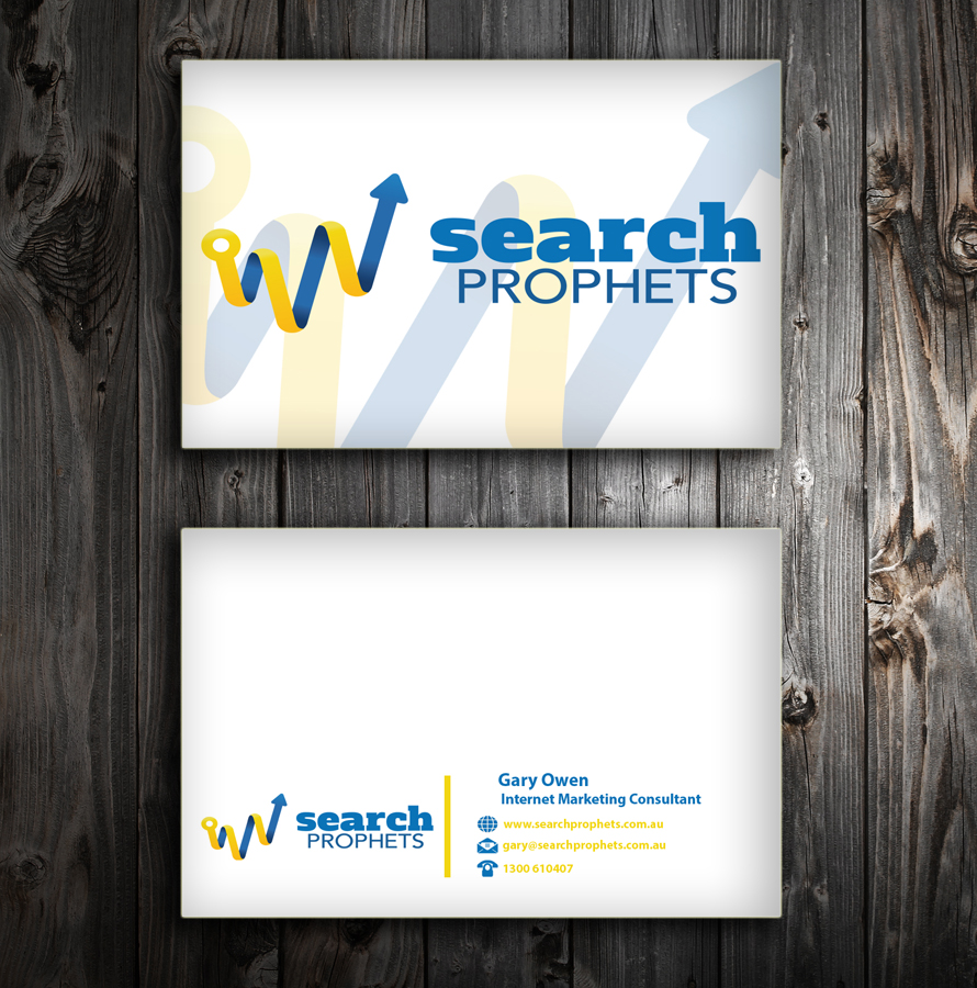 Business Card Design by SmartStyle for Search Prophets | Design #979524