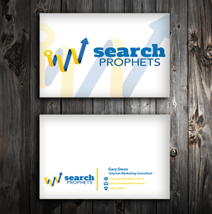 Business Card Design by SmartStyle for Search Prophets | Design: #979524