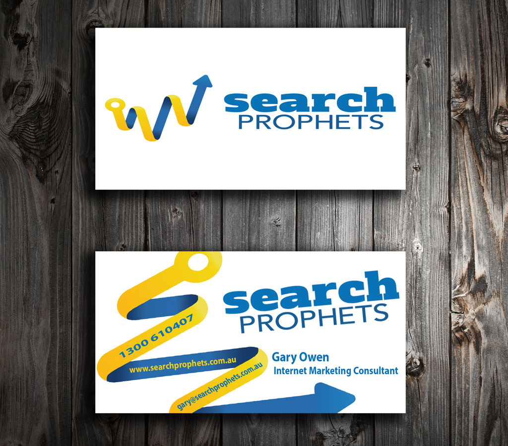 Business Card Design by SmartStyle for Search Prophets | Design #979584