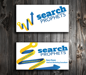 Business Card Design by SmartStyle for Search Prophets | Design: #979610