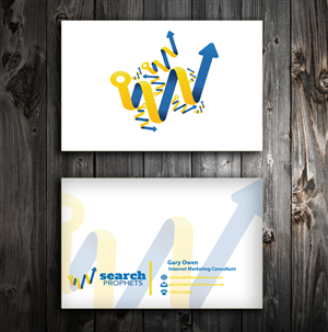 Business Card Design by SmartStyle for Search Prophets | Design: #979630