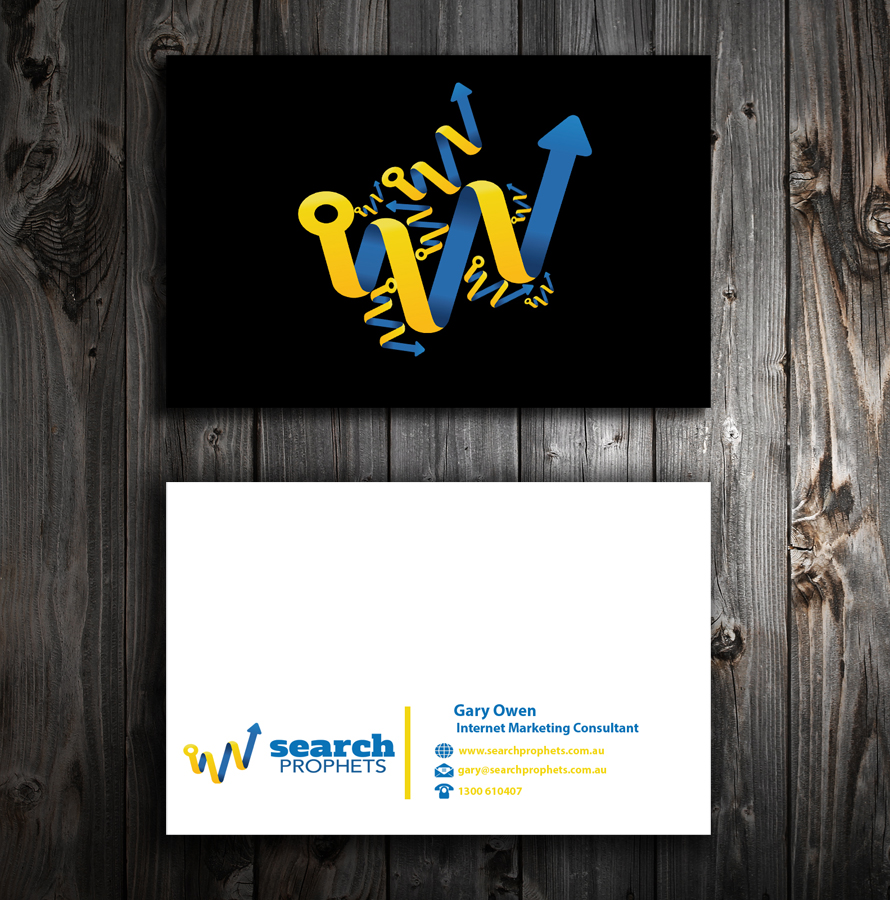 Business Card Design by SmartStyle for Search Prophets | Design #979669