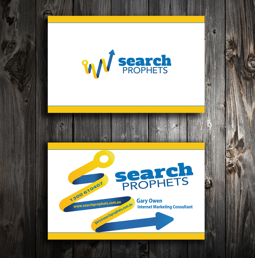 Business Card Design by SmartStyle for Search Prophets | Design #979996