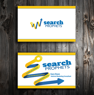 Business Card Design by SmartStyle for Search Prophets | Design: #979996