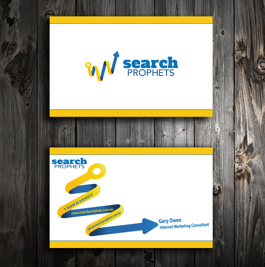 Business Card Design by SmartStyle for Search Prophets | Design #980001