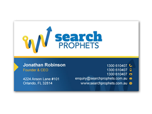 Business Card Design by MDesign for Search Prophets | Design: #987949