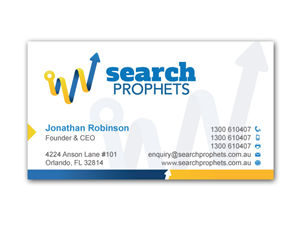 Business Card Design by MDesign for Search Prophets | Design: #987950