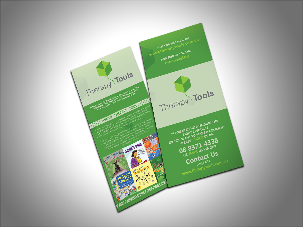 Flyer Design by Cyanide Design for Therapy Tools | Design #3719952