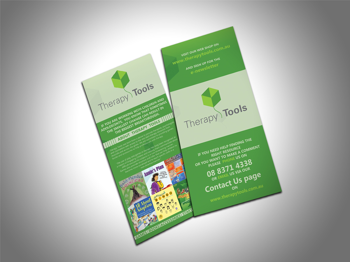 Flyer Design by Cyanide Design for Therapy Tools | Design #3721542