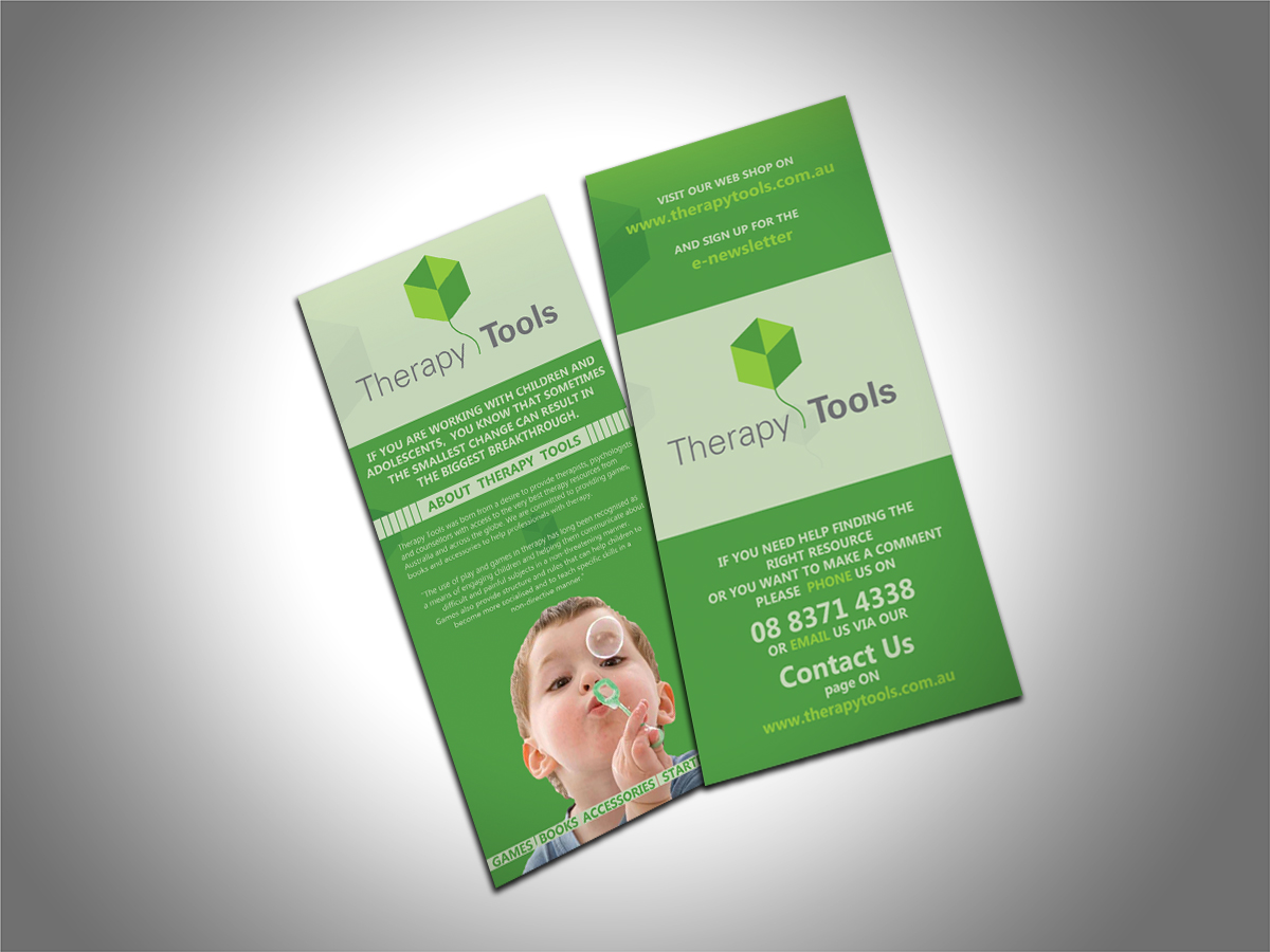 Flyer Design by Cyanide Design for Therapy Tools | Design #3725480