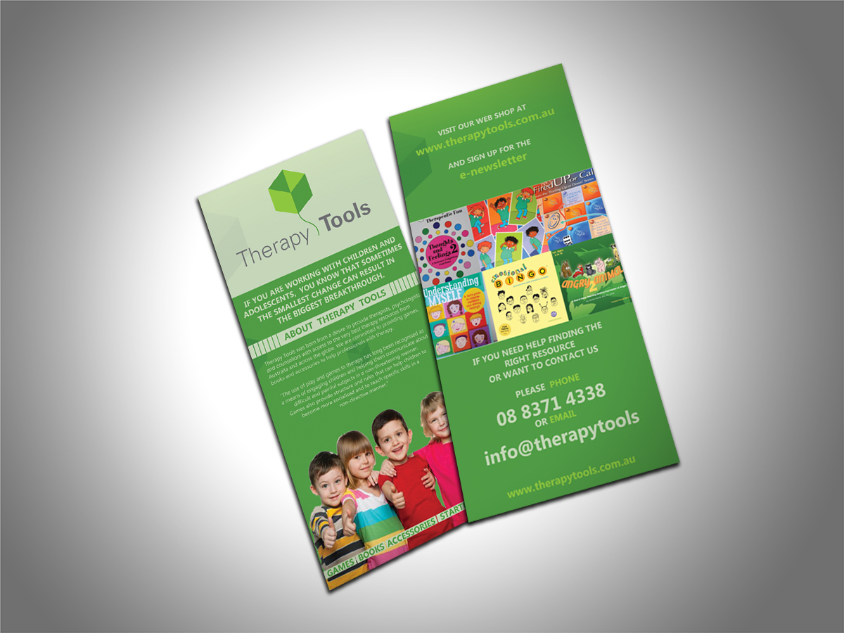 Flyer Design by Cyanide Design for Therapy Tools | Design #3727360