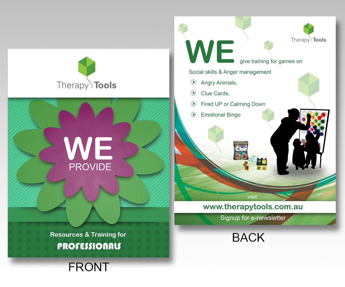 Flyer Design by Chiragu Vinoth for Therapy Tools | Design #3727414