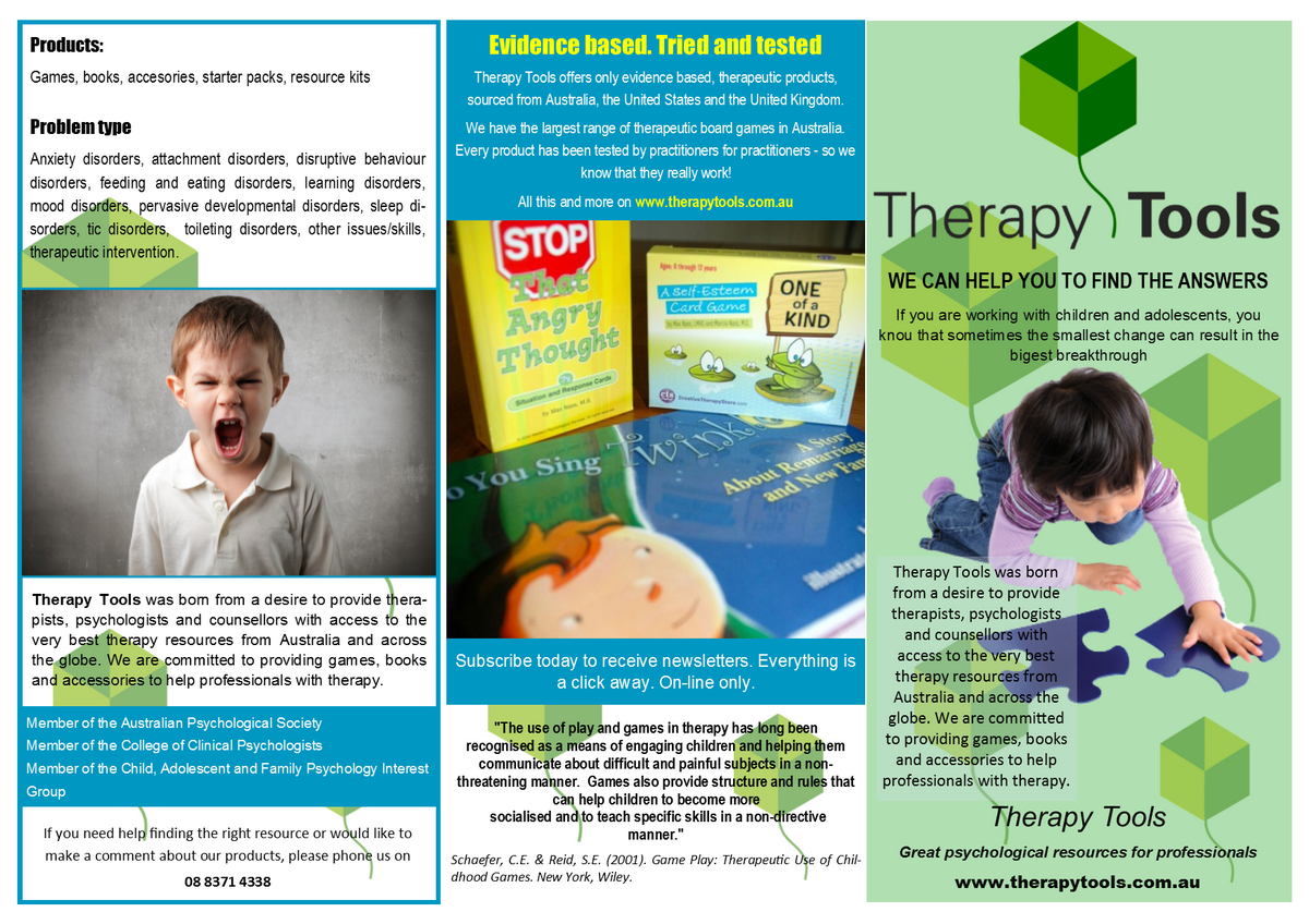 Flyer Design by Ovidiu Bascacov for Therapy Tools | Design #3724471