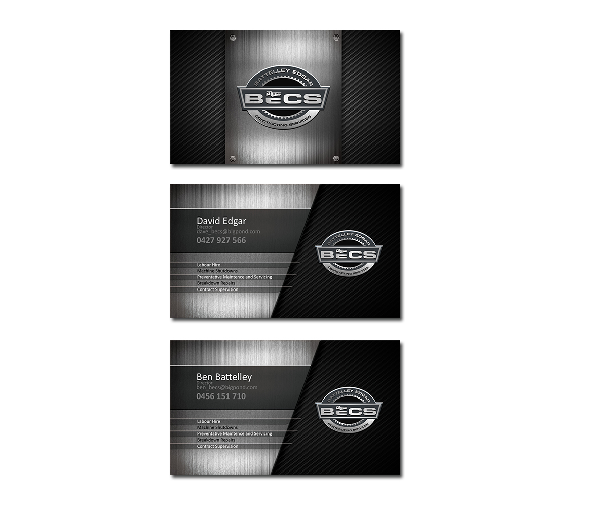 Business Card Design by BASSA for this project | Design: #3723694