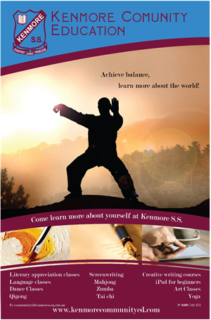 Poster-Design von John-Alexander Design für Kenmore Community Education | Design: #3751940