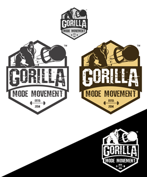 Gorilla Mode Movement | Logo-Design von StudioD™