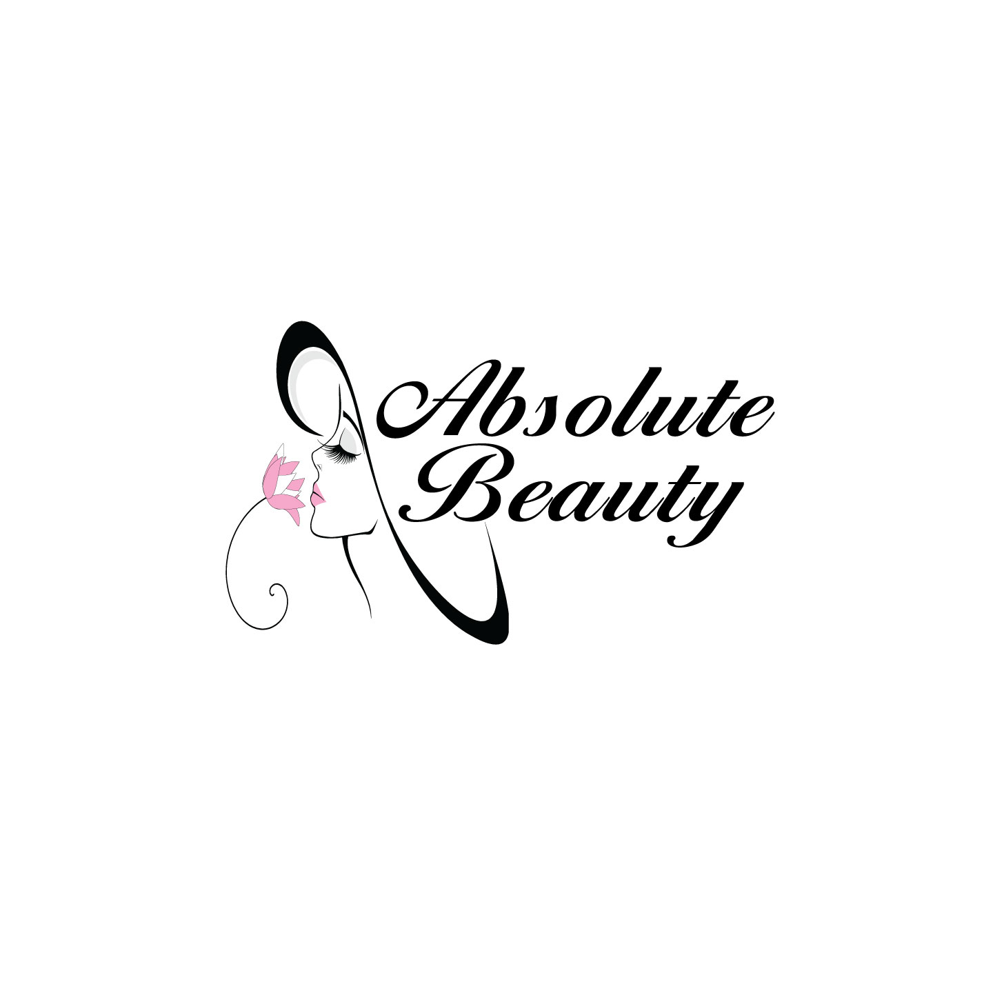 beauty parlour logo design