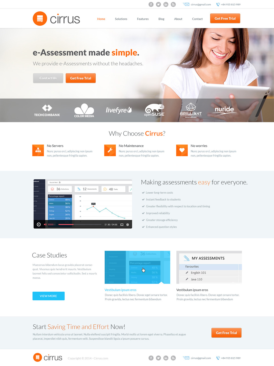 Web Design by Emmanuel for Cirrus BV | Design #3725254