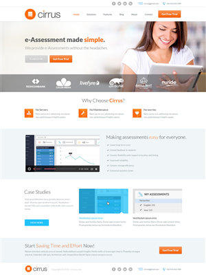 Diseño Web por Emmanuel para Cirrus BV | Diseño: #3725254
