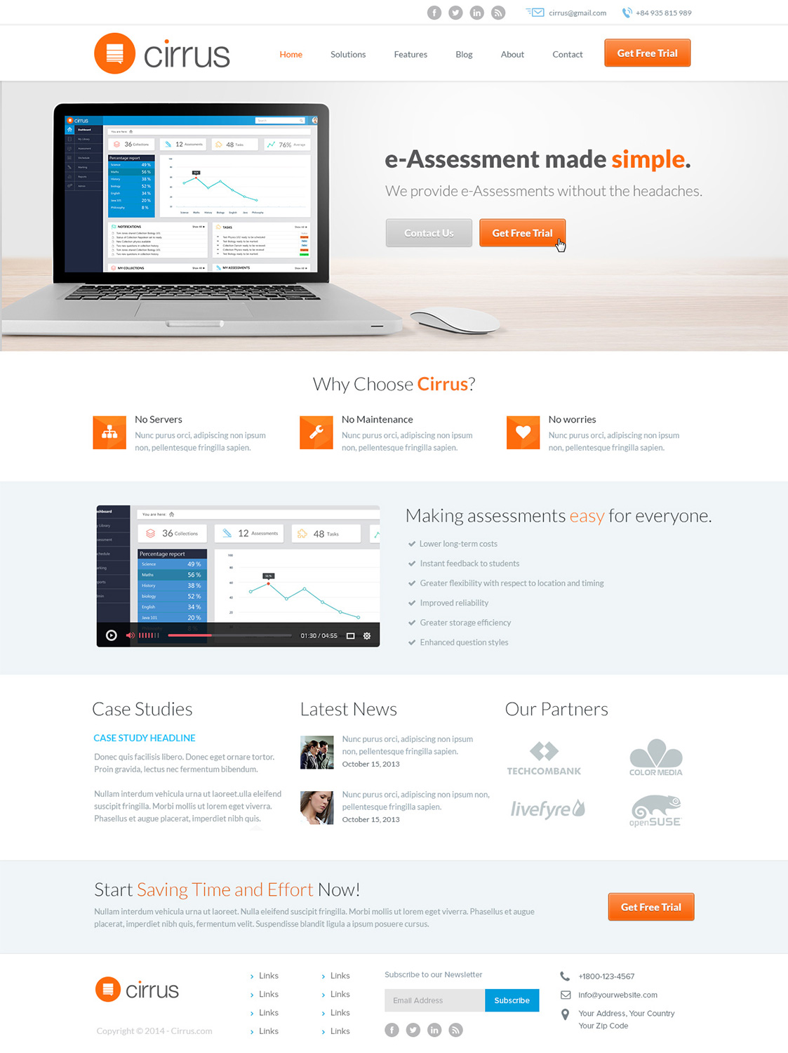 Web Design by Emmanuel for Cirrus BV | Design #3725255