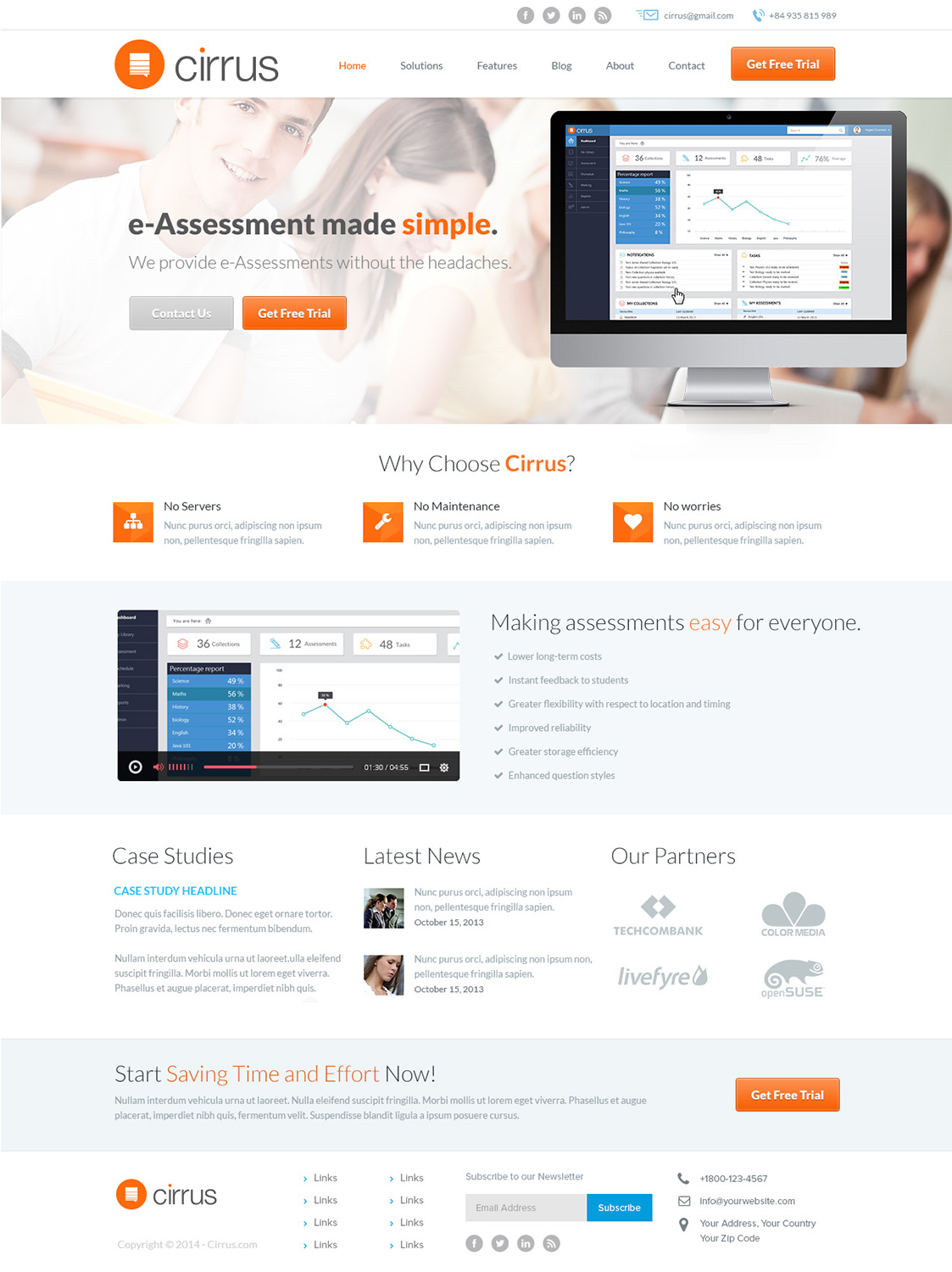 Web Design by Emmanuel for Cirrus BV | Design #3725256