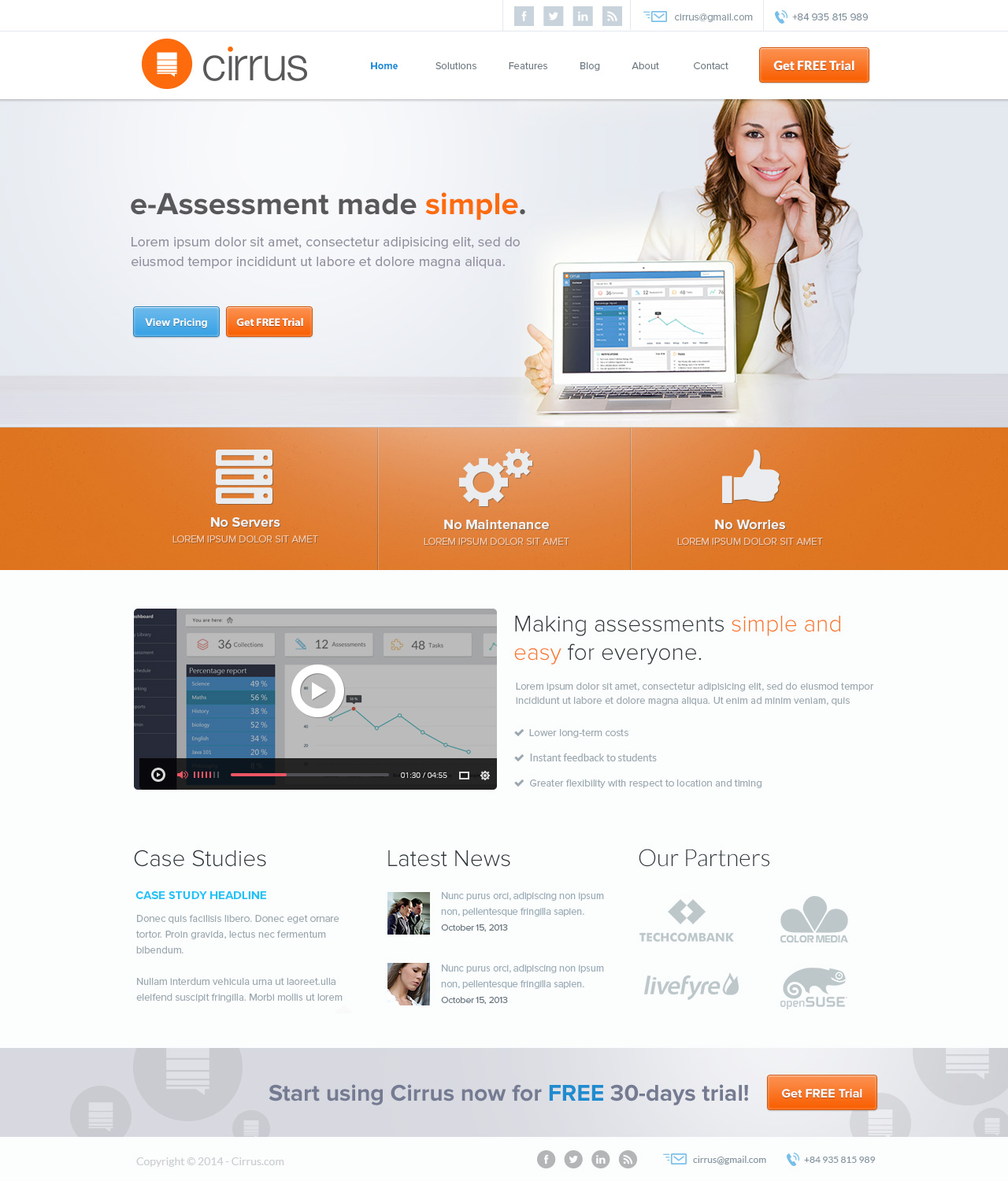 Web Design by Emmanuel for Cirrus BV | Design #3732033