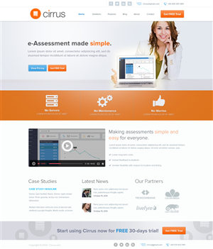 Diseño Web por Emmanuel para Cirrus BV | Diseño: #3732033