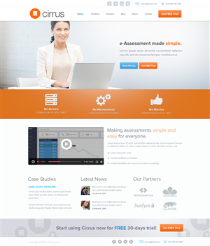 Diseño Web por Emmanuel para Cirrus BV | Diseño: #3732035