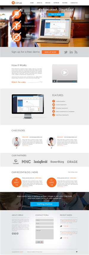 Diseño Web por Desire Design Solutions para Cirrus BV | Diseño #3767024