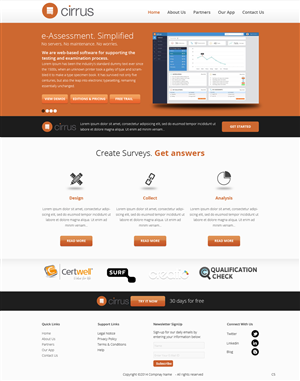 Diseño Web por pb para Cirrus BV | Diseño: #3732111