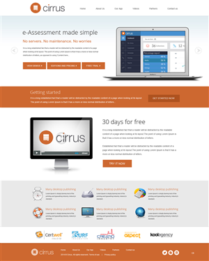 Diseño Web por pb para Cirrus BV | Diseño: #3732120