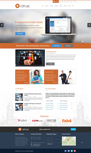 Diseño Web por pb para Cirrus BV | Diseño: #3732131