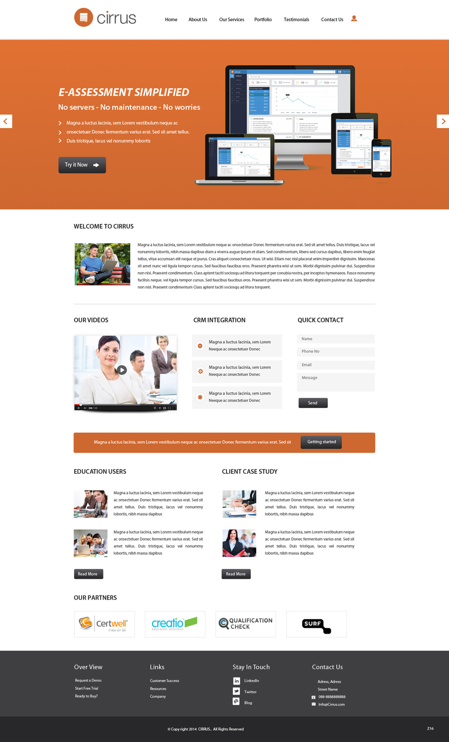 Diseño Web por pb para Cirrus BV | Diseño #3732133