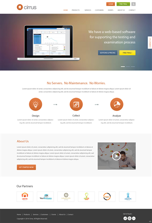 Diseño Web por pb para Cirrus BV | Diseño: #3732135
